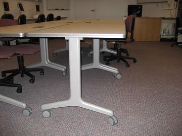wheeled tables