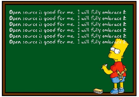 Open Source Bart Simpson